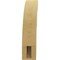 Ekena Millwork 3-inch W x 10-inch D x 14-inch H Ozark Rough Cedar Woodgrain TimberThane Knee Brace, Primed BRCUR03X10X14OZKRCPR - alternate 6